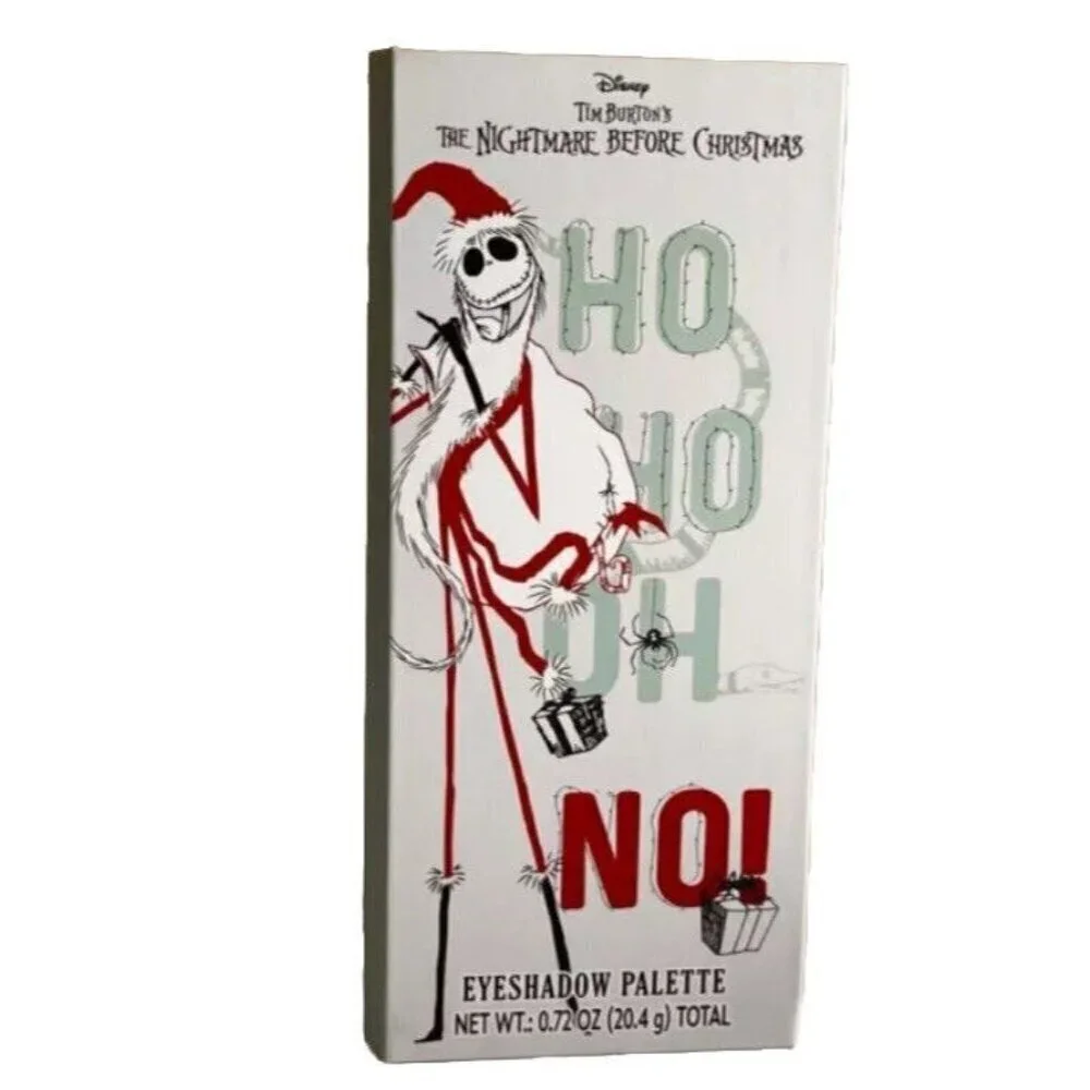 Disney THE NIGHTMARE BEFORE CHRISTMAS 8 Shades Eyeshadow Palette. “HO HO OH NO”